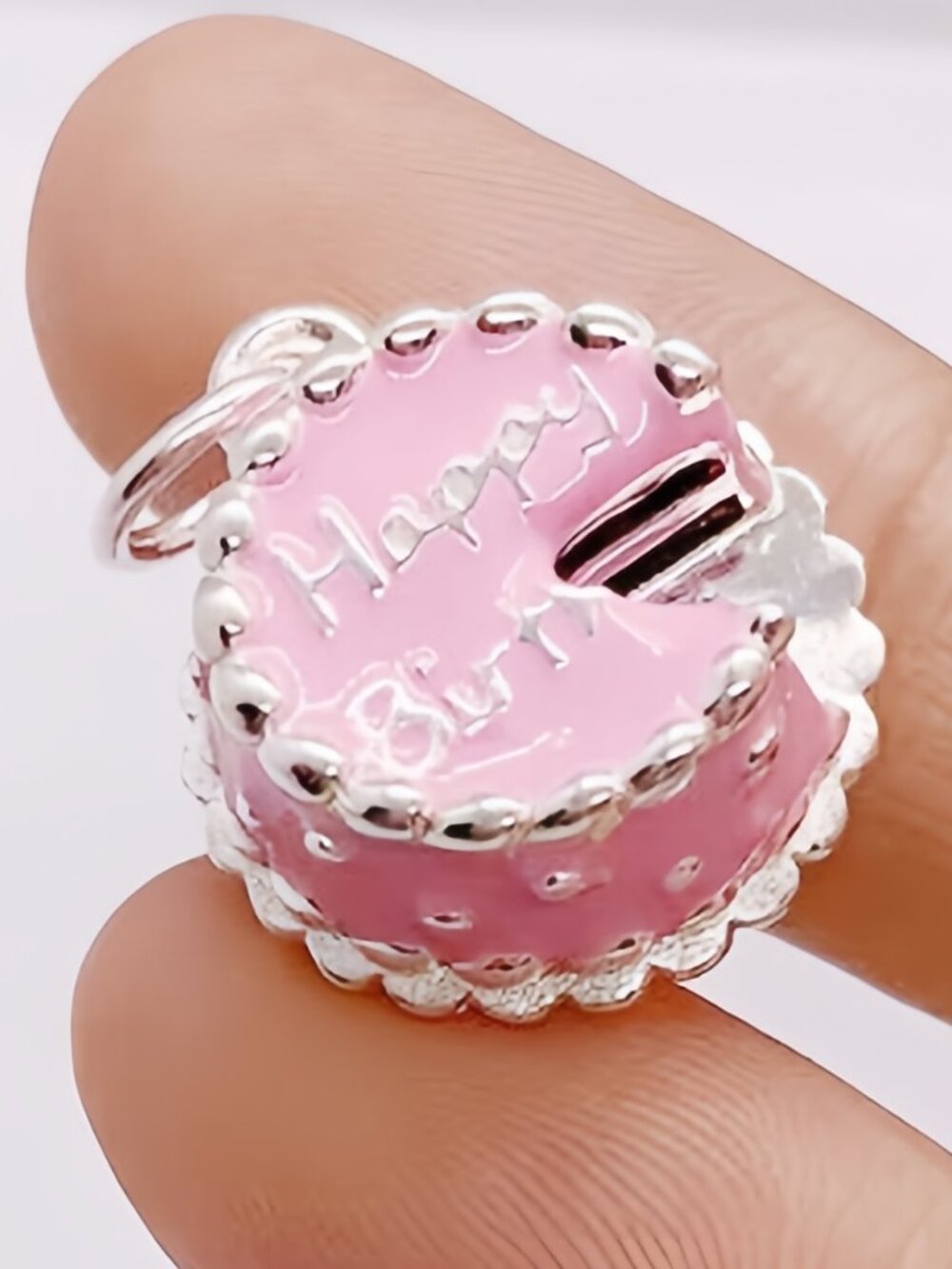 James Avery Enamel Birthday Cake Charm